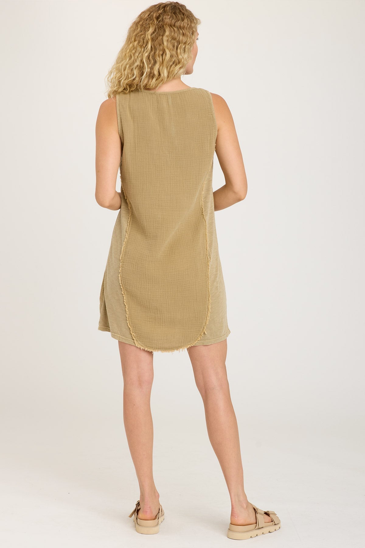 Hartley Tank Dress for Women - Flowy Summer Sleeveless Maxi Dress with Side Pockets | Perfect for Beach, Vacation, and Casual Outings