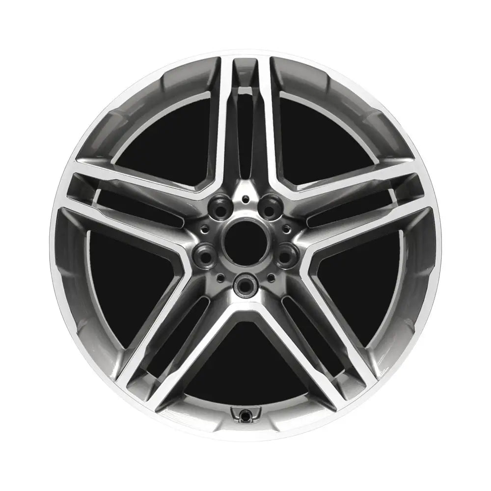 19 Inch Hyundai Santa Fe Wheel Replacement - Machined Silver Replica Rim 70912 | Durable Alloy Wheels for Off-Road & City Driving
