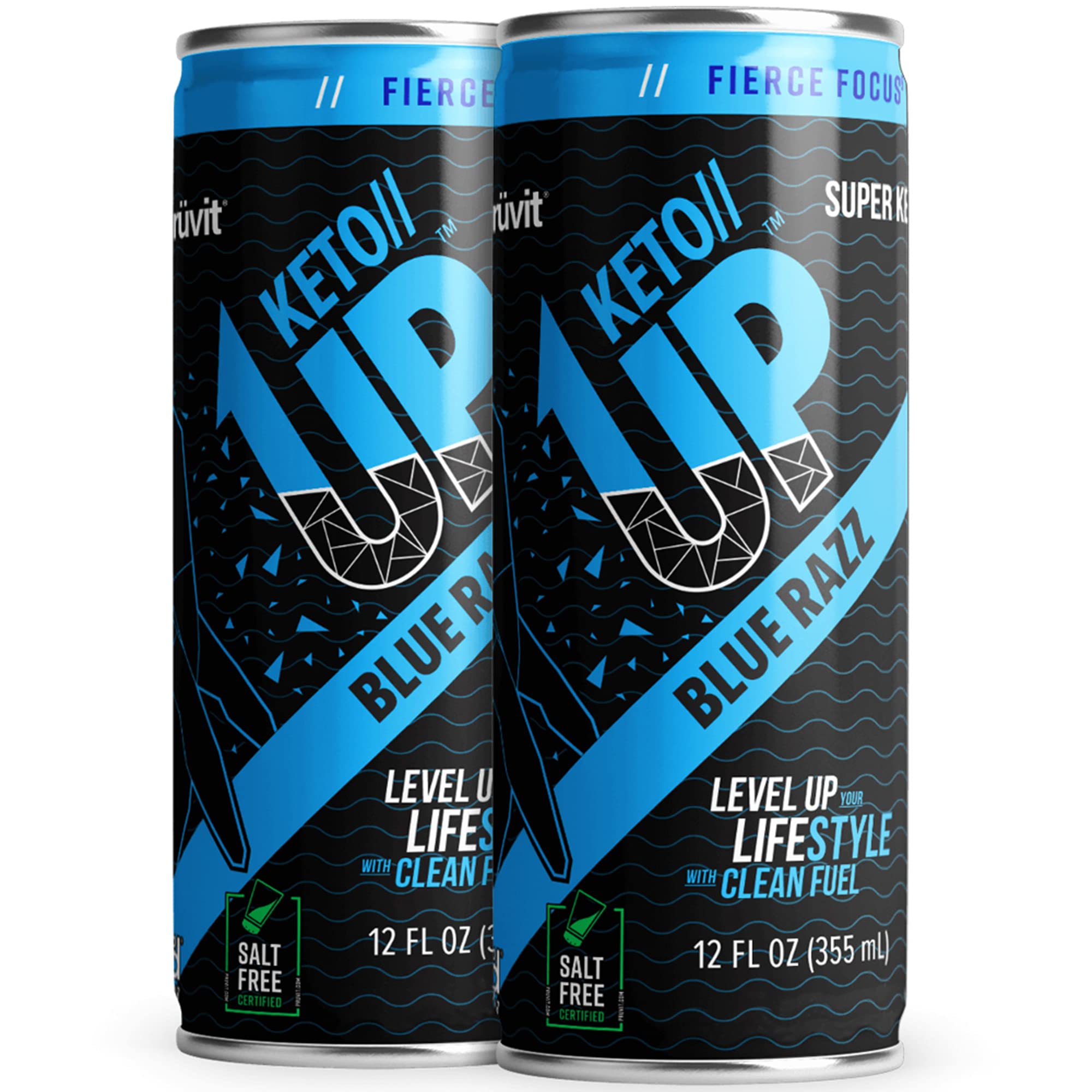 Blue Razz Keto Drink - Ready-to-Drink Ketones for Focus & Energy | Keto-Friendly Supplement for Men & Women | 12 Pack | Perfect for Workouts, Office & On-The-Go Lifestyle