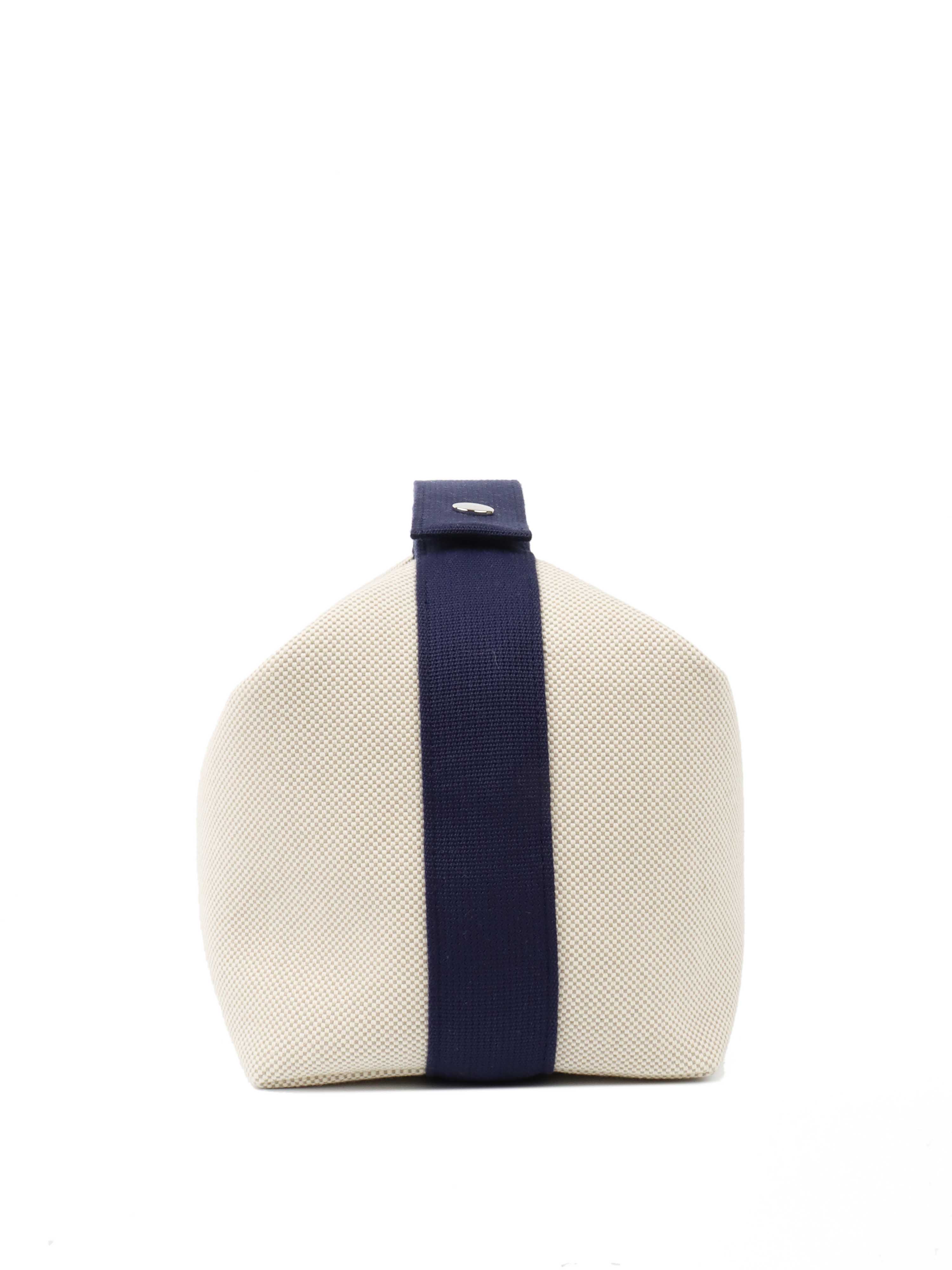 Hermes Cream Bride a Brac Large Travel Case - Luxury Leather Cosmetic Bag for Women, Perfect for Travel, Makeup Storage & Everyday Use