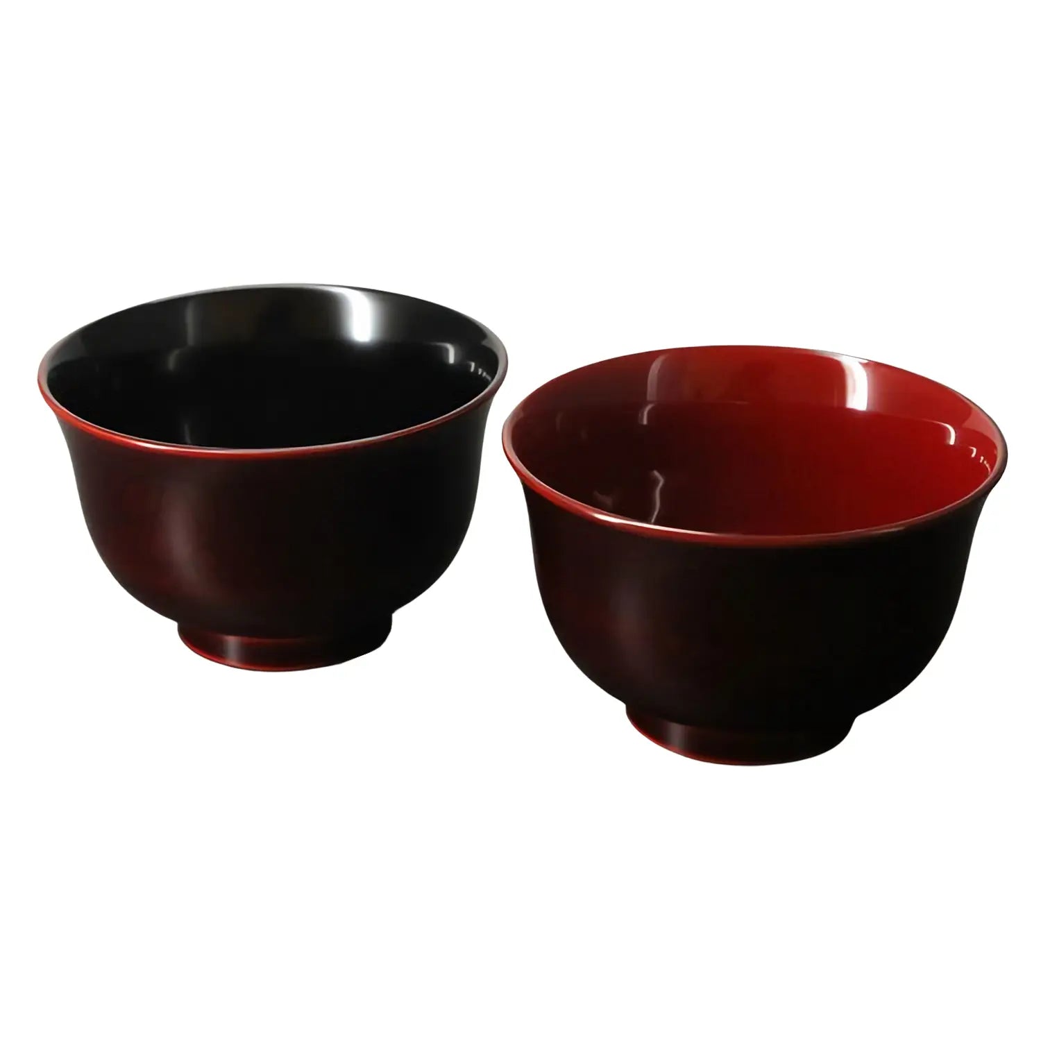 Premium Echizen Shikki Synthetic Resin Couple Soup Bowls - Elegant Grape Design for Romantic Dinners & Japanese Cuisine - Perfect for Date Nights, Ramen, and Asian Dining Experience
