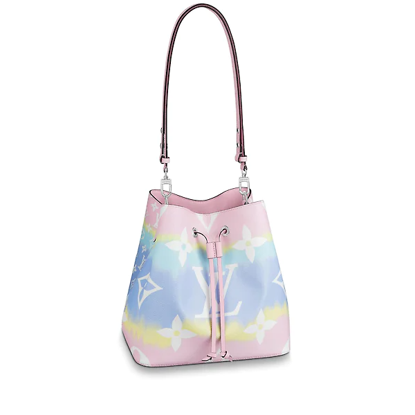 Louis Vuitton Escale Néonoé MM Pastel Handbag - Stylish & Lightweight Designer Tote for Women | Perfect for Travel, Work & Everyday Use