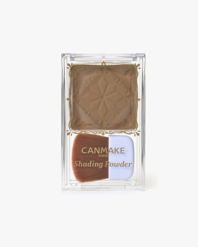 CANMAKE Shading Powder - Contour & Highlight Makeup for Natural Face Definition - Perfect for Everyday Makeup & Professional Looks