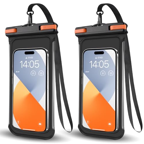 2Pcs Black Orange