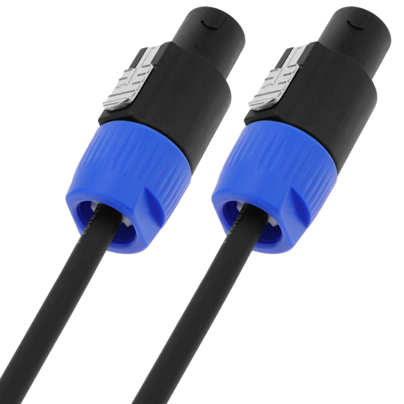 BeMatik NL2 to Speakon Speaker Cable 15GA 2x2.5mm 2m - High-Quality Audio Cable for Live Sound, DJ Equipment, and Professional PA Systems