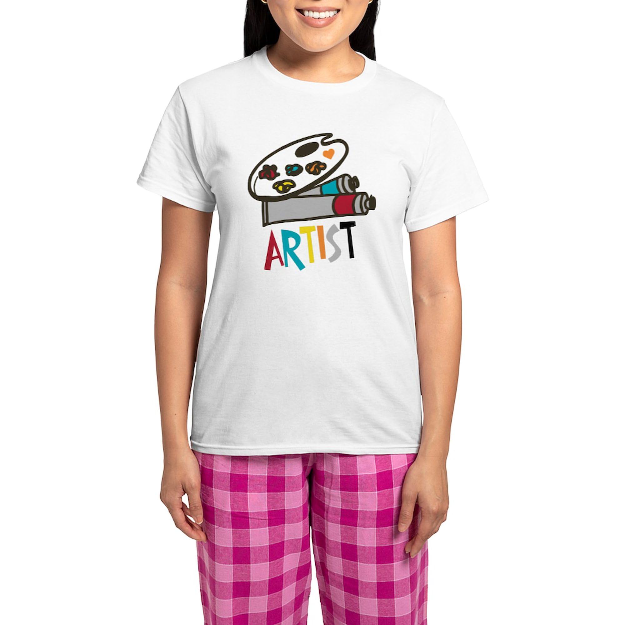 Women's Cotton Novelty Pajama Set - Comfortable Sleepwear by CafePress Artist | Perfect for Lounge, Sleepovers & Cozy Nights at Home