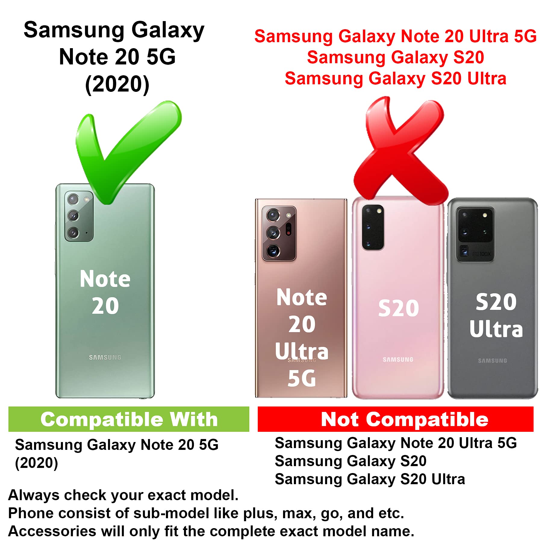Slim Protective Case for Samsung Galaxy Note 20 5G (2020 Model) - Flexible TPU Cover with Total Guard Technology in Space Milk Color | Perfect for Everyday Use, Work & Travel Protection