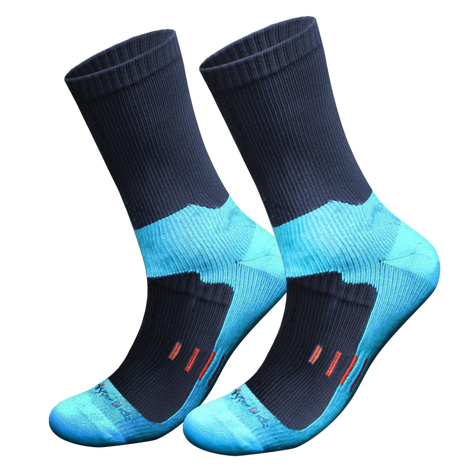Waterproof Breathable Sports Socks for Men & Women - Moisture Wicking Athletic Hiking Socks for Cycling, Running, Skiing, Fishing - Durable Outdoor Workout Socks for All-Day Comfort