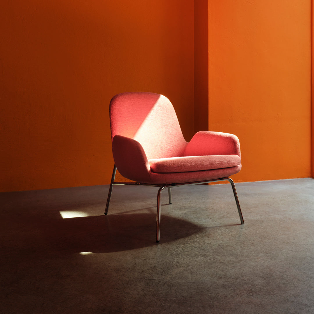 Era Lounge Chair Low - Modern Minimalist Accent Chair for Living Room, Bedroom & Office - Perfect for Relaxing, Reading & Lounging