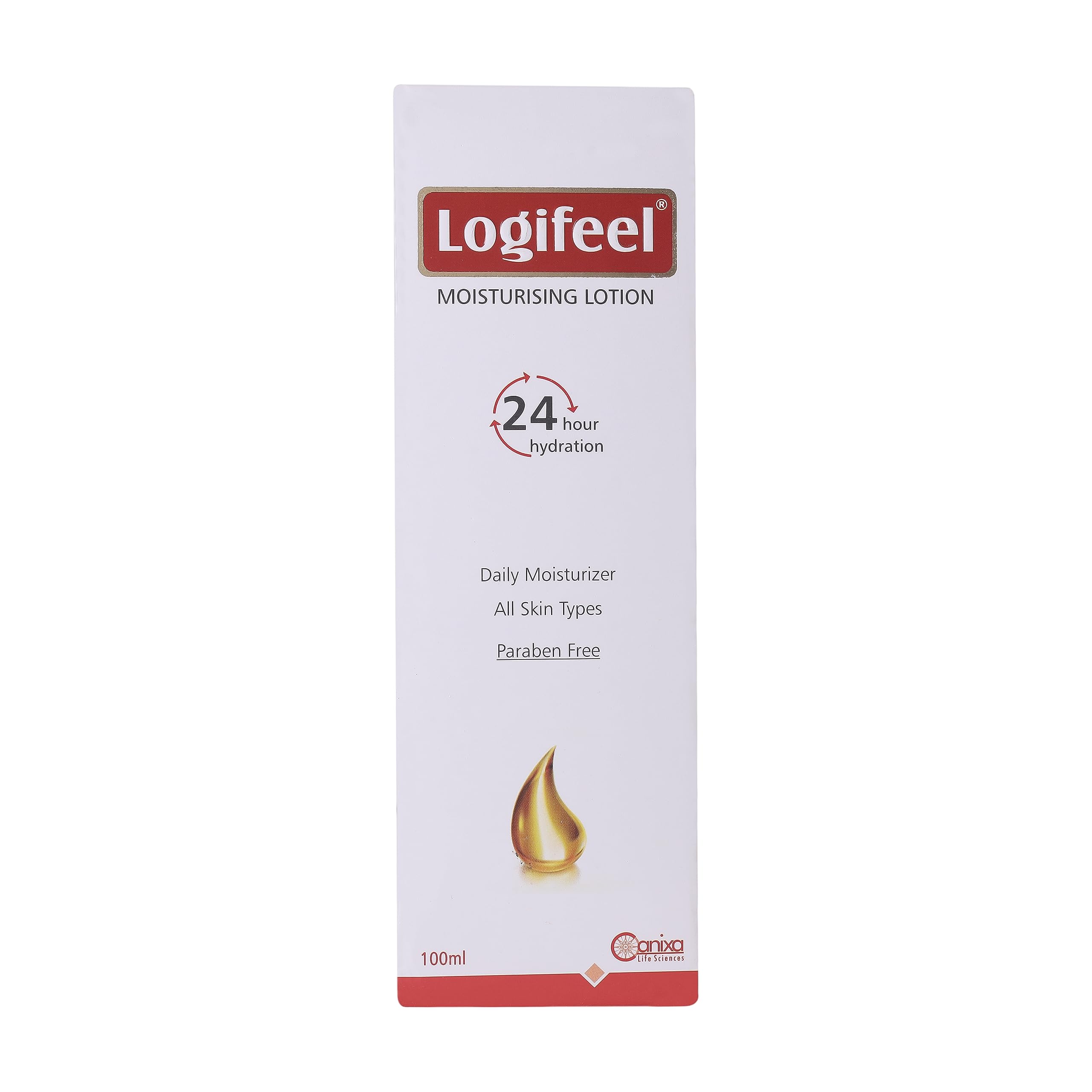 Logifeel Hydrating Body Lotion - 100ml | Moisturizing & Nourishing Skin Care for Dry Skin | Perfect for Daily Use, After Shower & Before Bed