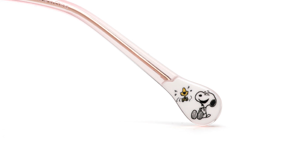 JINS x PEANUTS 087 Laughing Eyeglasses - Stylish & Lightweight Frame for Men & Women - Perfect for Reading, Working & Daily Wear