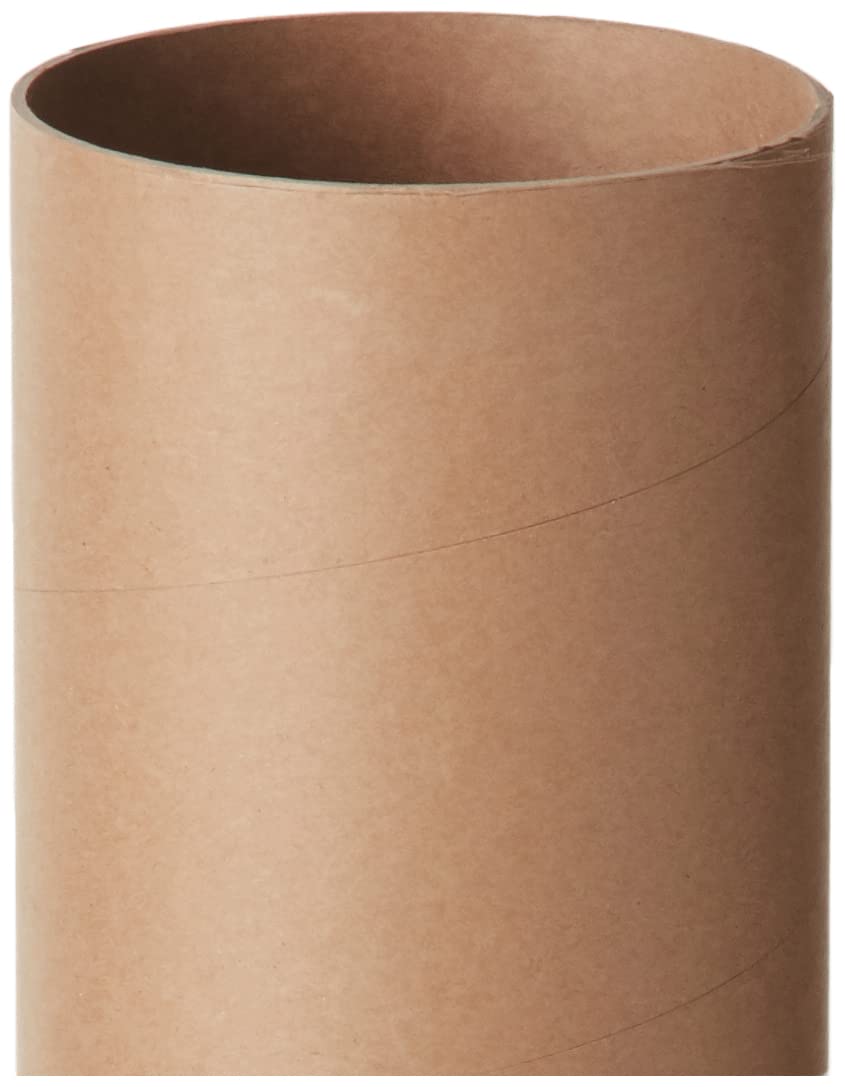 Tape Logic TLP6048KHD Heavy Duty Jumbo Mailing Tubes 6x48 Inches - 10 Pack Kraft Paper Shipping Tubes for Posters, Blueprints, Artwork & Documents - Secure Packaging & Shipping Solution