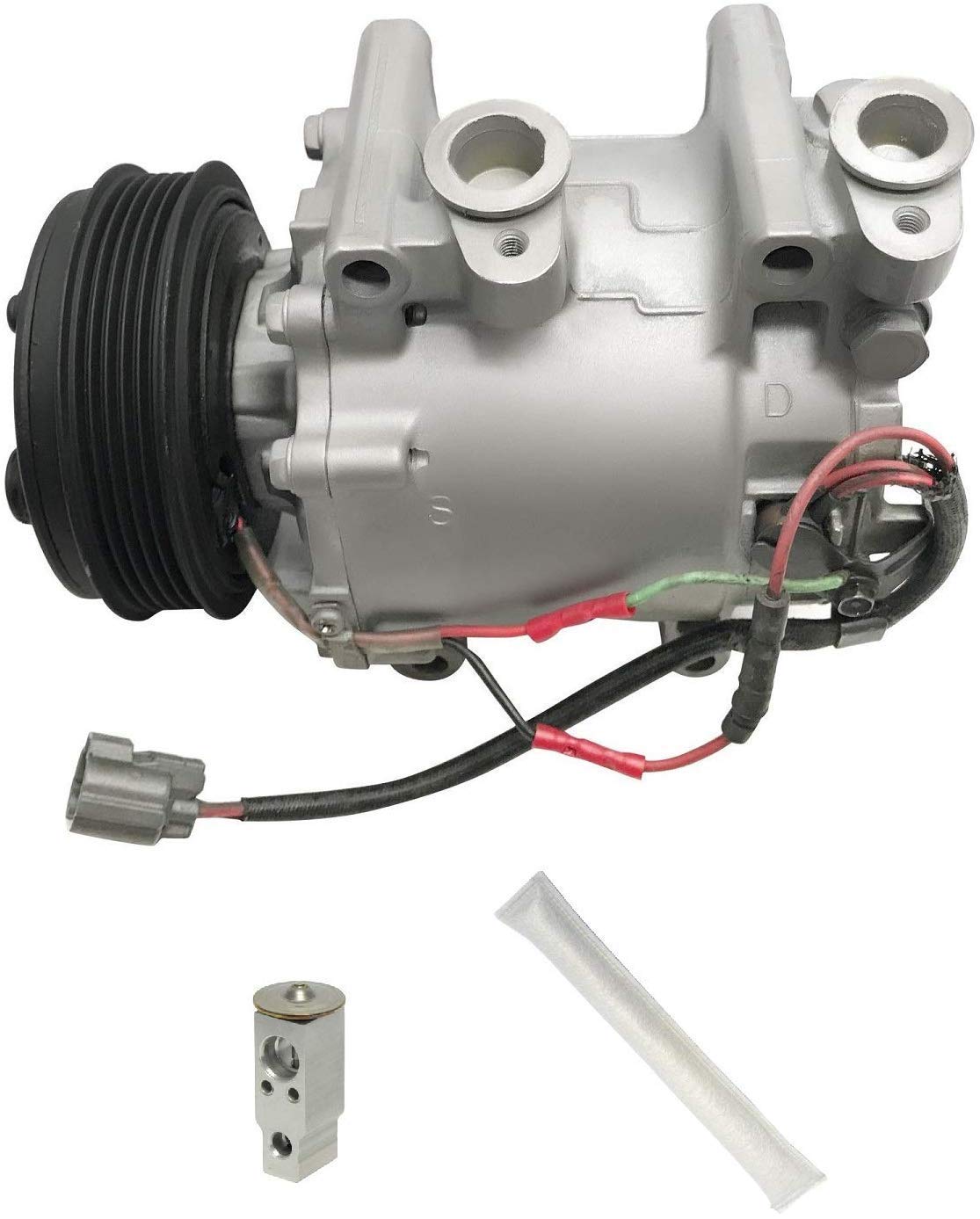 RYC Automotive AC Compressor Kit KT DA07 - Compatible with Honda Fit 1.5L 2007-2008 Models | Replacement for Broken AC System | Perfect for Summer Cooling & Long Road Trips