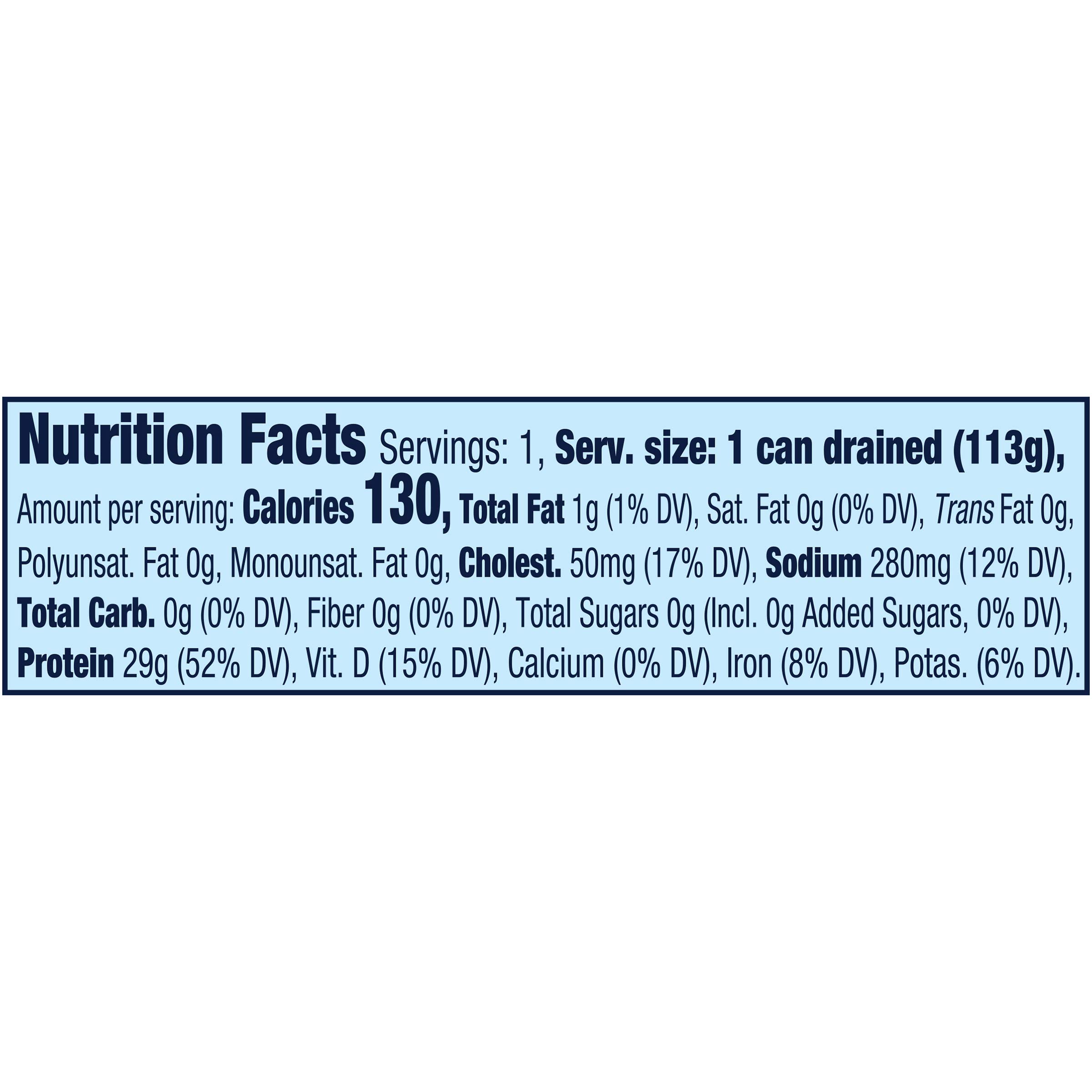 Premium Wild Caught Albacore Tuna in Water - Chicken of the Sea Solid White Tuna, 5 oz Can (Pack of 1) - Perfect for Salads, Sandwiches & Healthy Meals