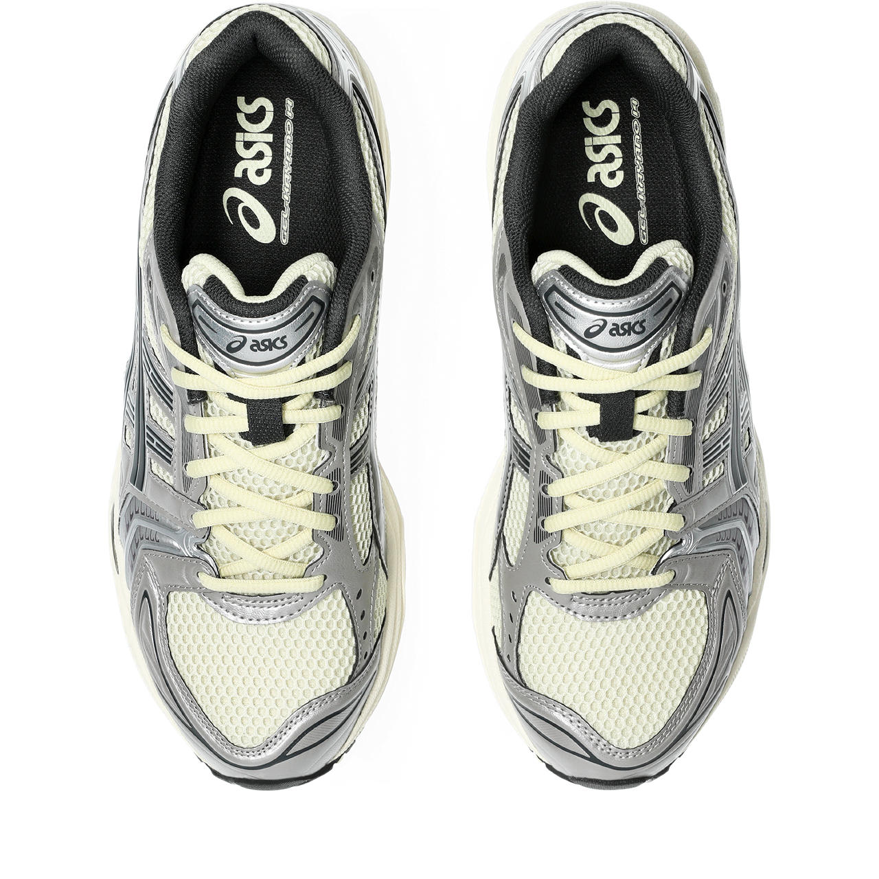 ASICS GEL-KAYANO 14 Running Shoes for Men & Women - Oyster White/Steeple Grey - Retro Sportstyle Sneakers for Jogging, Gym Workouts & Casual Wear