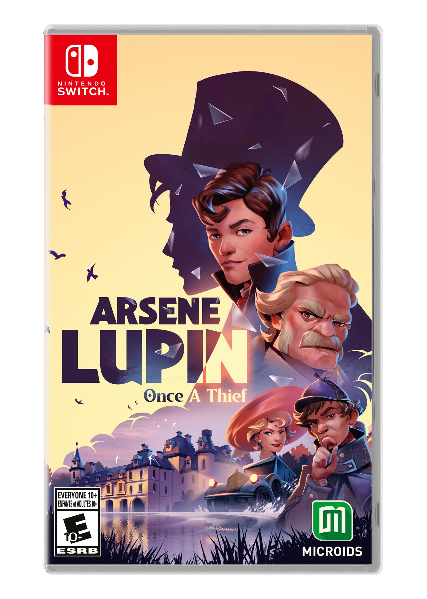 Arsene Lupin: Once a Thief - Nintendo Switch Game | Adventure & Stealth Action | Perfect for Solo Gaming & Family Fun