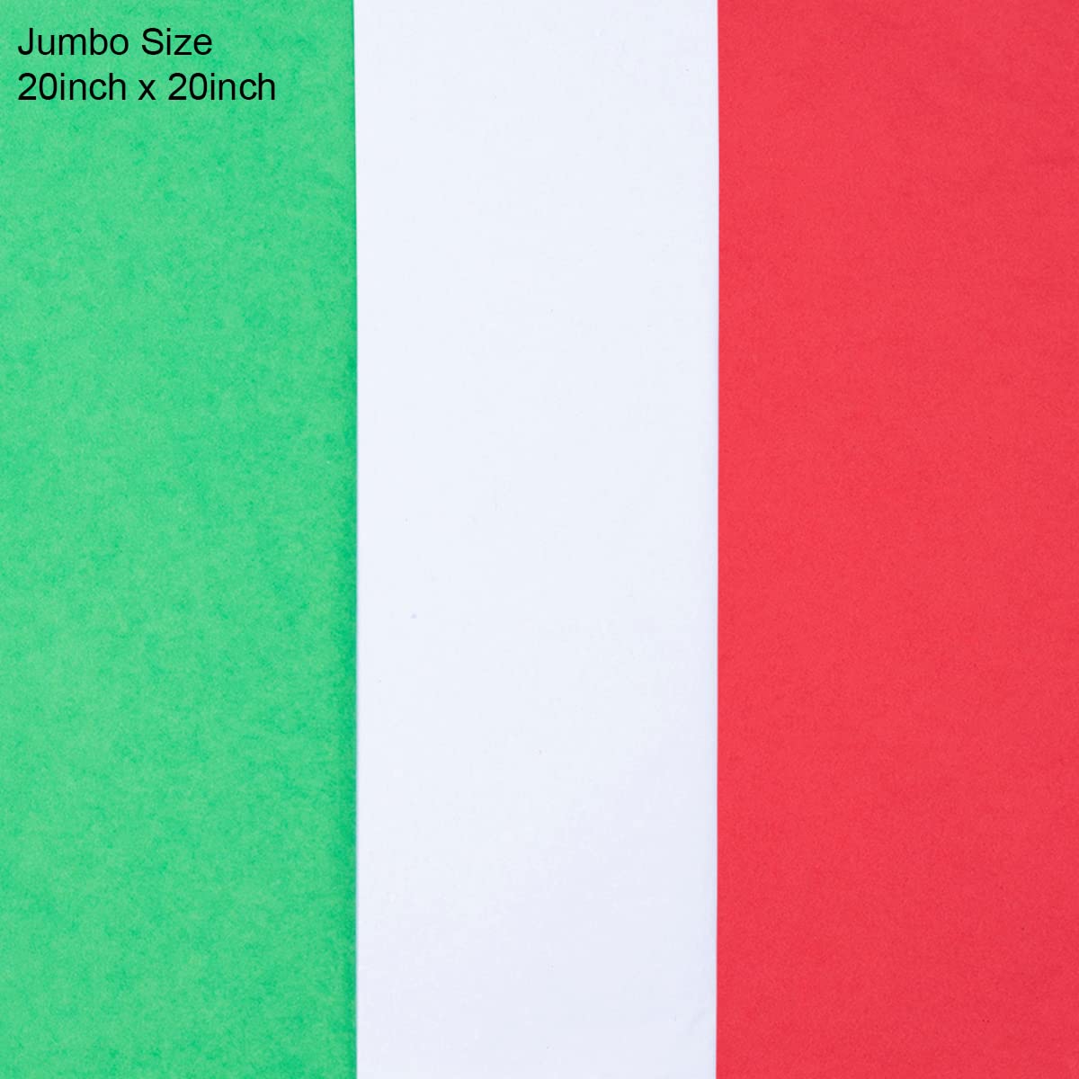 Premium White Red Green Tissue Paper - 90 Sheets for Gift Wrapping, Christmas Packaging, Arts & Crafts | Perfect for Gift Bags, Party Decorations, DIY Projects and Holiday Present Wrapping