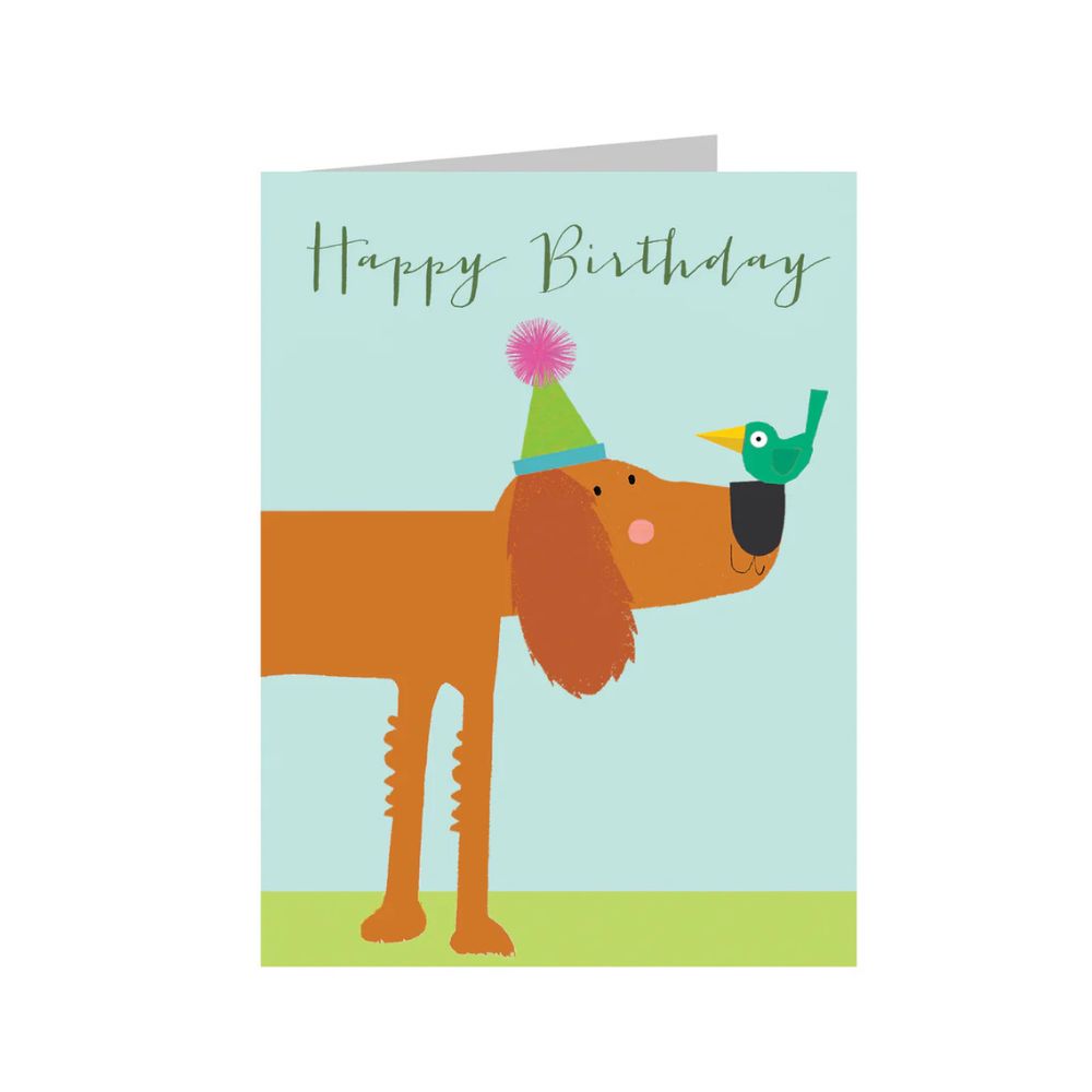 Funny Dog Birthday Card - Personalized Greeting Card for Dog Lovers - Perfect for Pet Birthday Parties & Celebrations