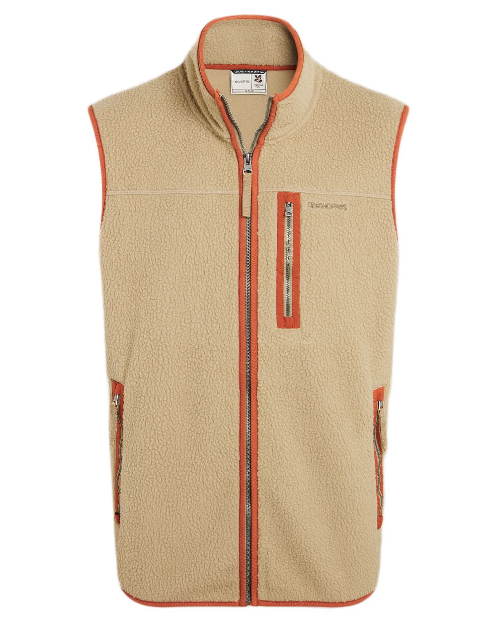 Craghoppers Men's National Trust Whitendale Vest - Lightweight Outdoor Hiking Vest for Travel & Adventure