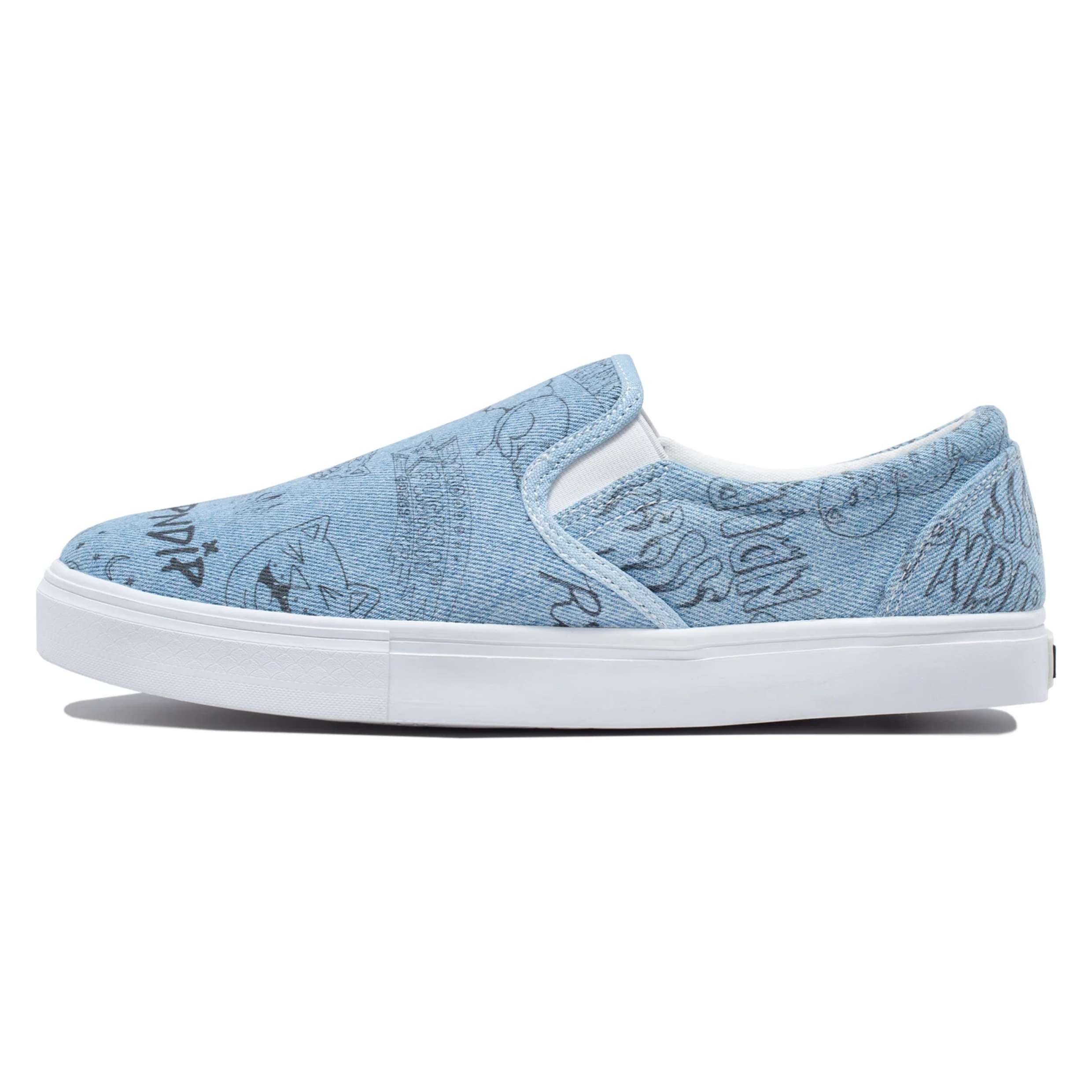 Rip N Dip Marker Slip-On Shoes for Men & Women - Comfortable Casual Sneakers for Walking, Skateboarding & Streetwear Fashion