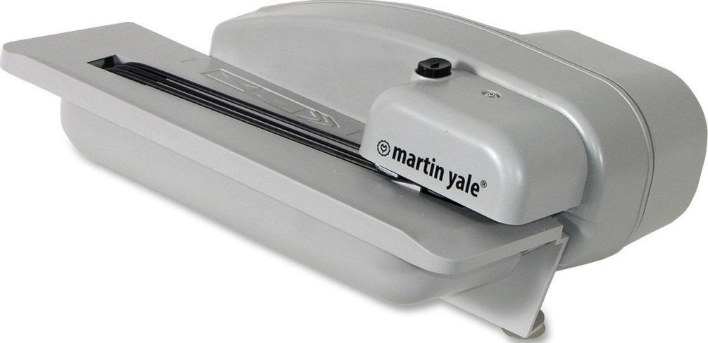 Martin Yale 1628 High-Speed Desktop Letter Opener - 3,000 Envelopes/Hour, 10,000 Capacity, 3/32