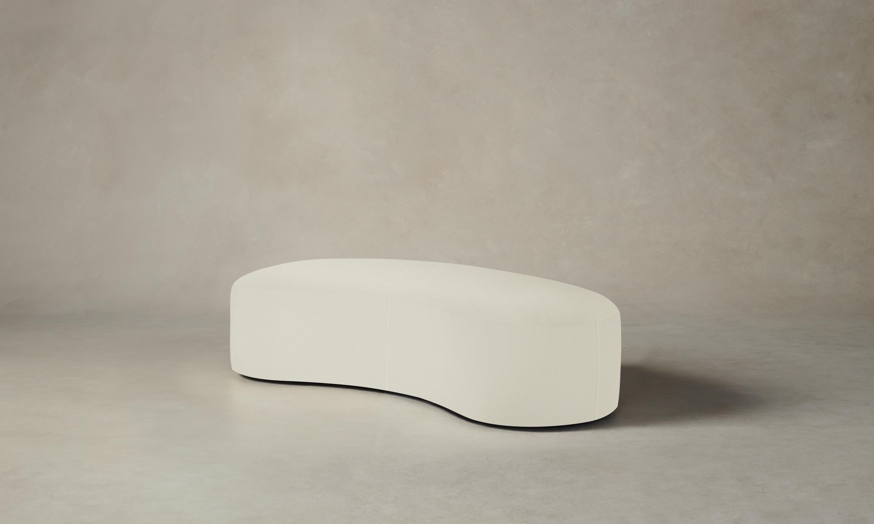 Chelsea Daybed with Pebbled Leather Upholstery - Modern Swan Design for Living Room, Bedroom, or Office