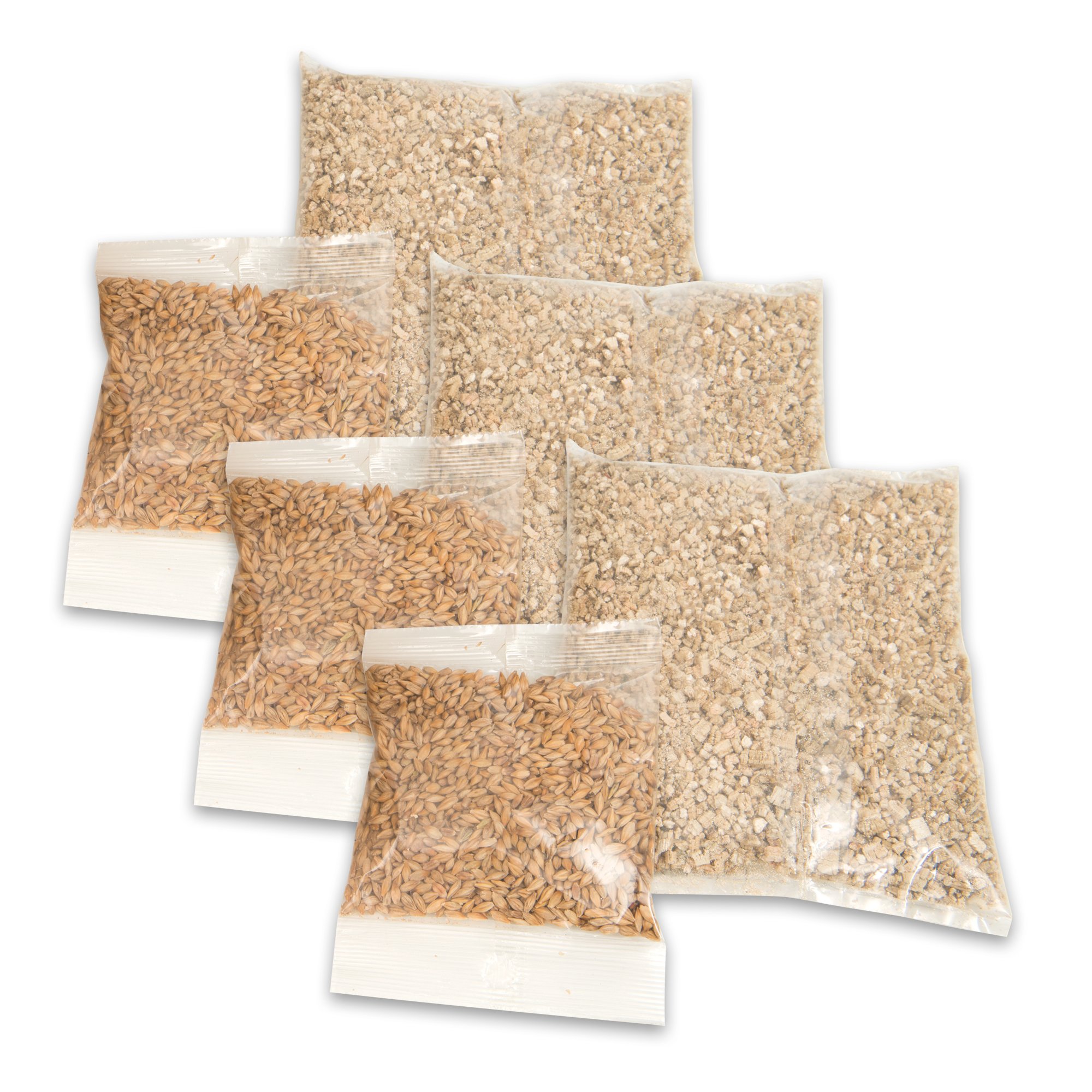 Organic Cat Grass Seeds Kit for Indoor Cats - Grow Safe & Healthy Catnip Grass (Set of 3) - Perfect for Cat Enrichment, Digestion Aid & Natural Playtime Stimulation