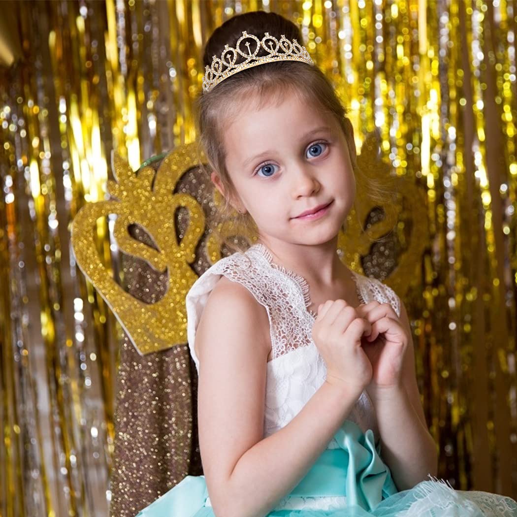 Birthday Queen Sash & Crystal Tiara Set - Gold Crown & Pink Rhinestone Headband for Women & Girls | Sparkling Party Hair Accessories & Birthday Decorations (Perfect for Bachelorette Parties, Birthday Celebrations & Special Occasions)