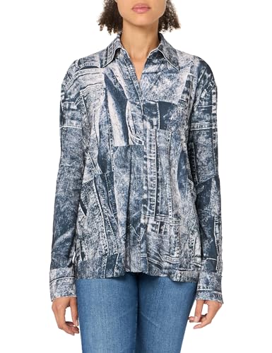 Black/Navy Denim Prt