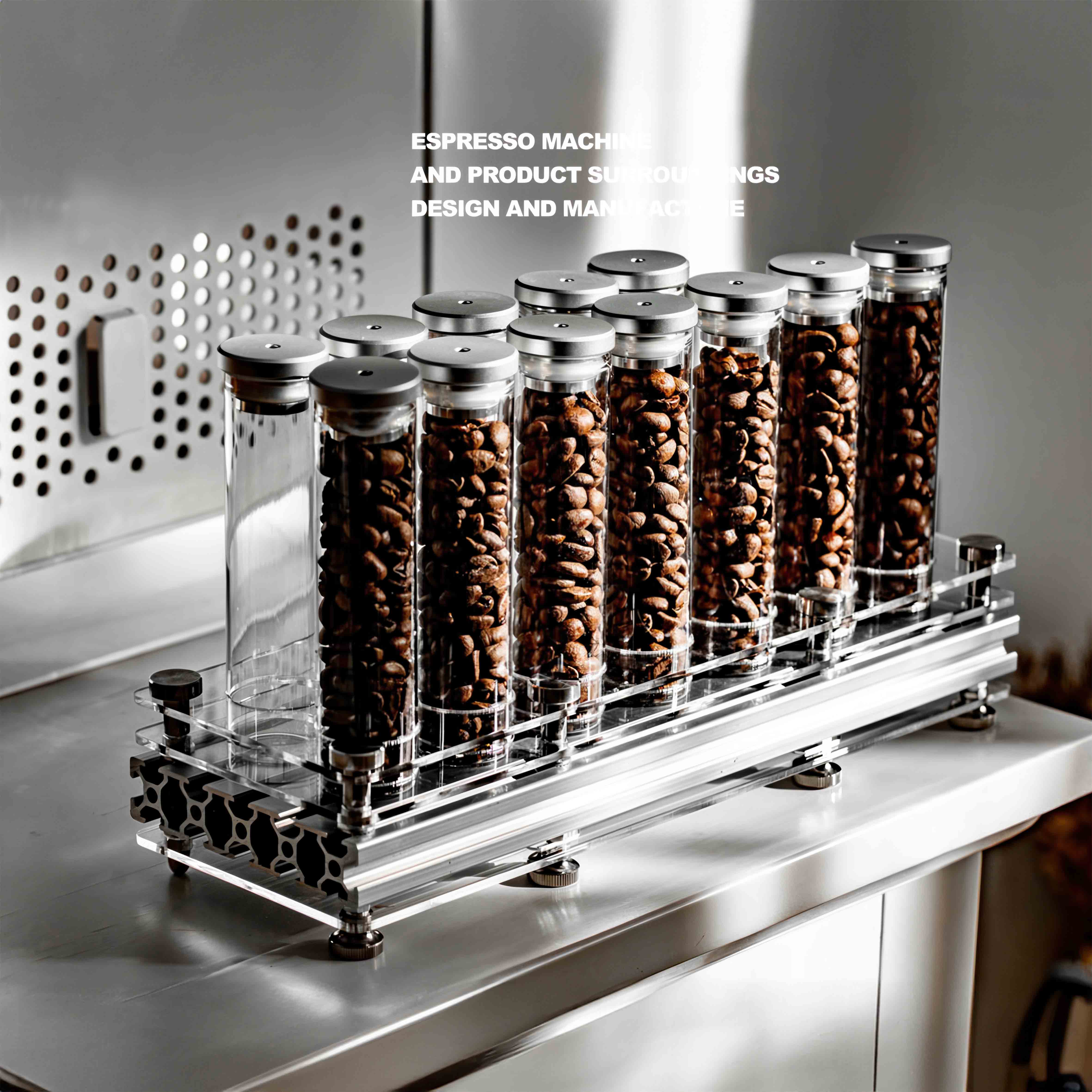 Fresh Coffee Bean Storage Container with Aroma Lock One Way Valve - Ideal for Home, Office & Coffee Shops to Preserve Flavor & Aroma