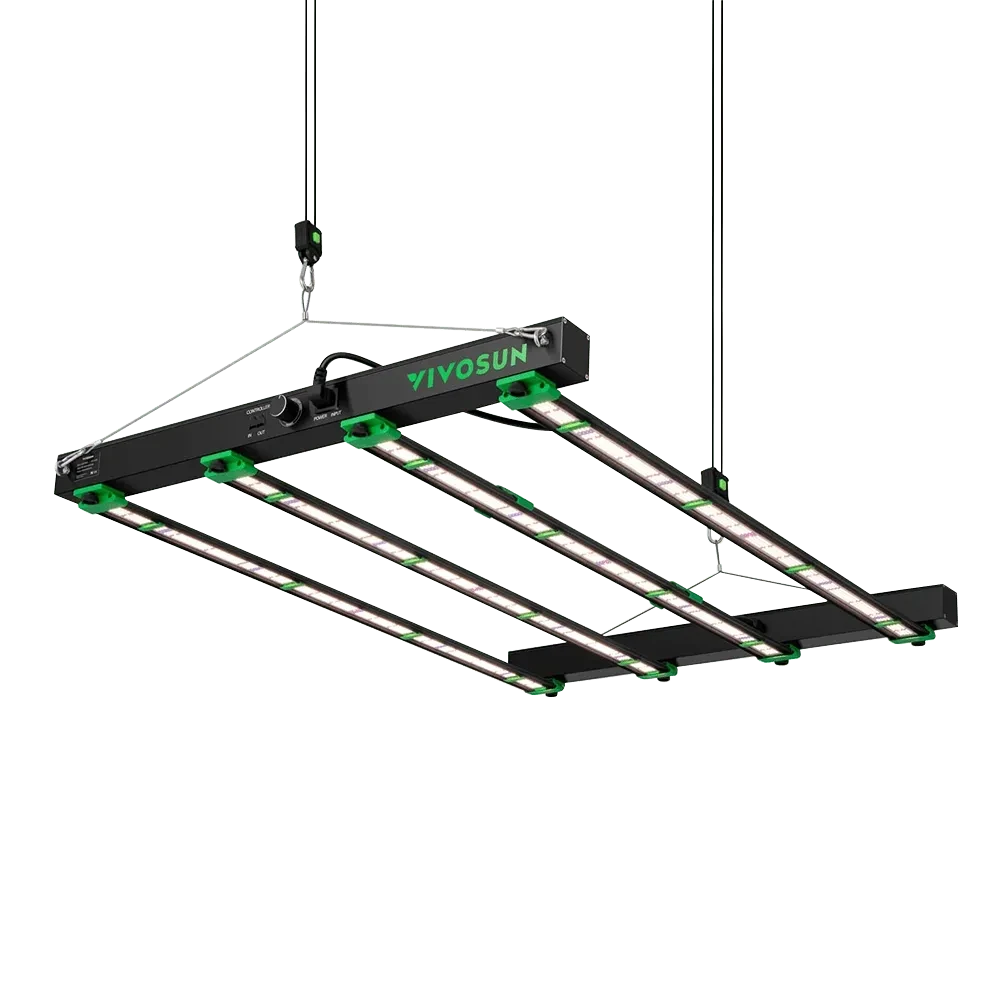 Vivosun VSFD4500 Full Spectrum LED Grow Light for Indoor Plants - 450W High Efficiency Plant Light for Hydroponics, Greenhouse, and Home Gardening