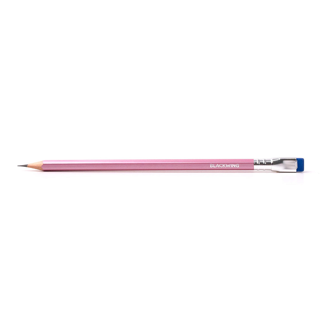 Blackwing Pearlescent Pencils - Set of 12 Premium Pink Art Pencils for Sketching, Drawing & Writing - Perfect for Artists, Students & Office Use