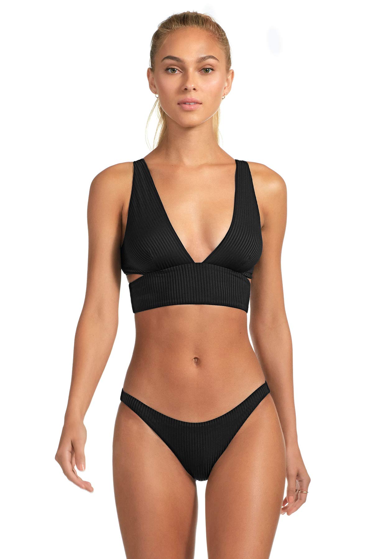 Vitamin A Women's Halter Top - Sexy Summer Beach Cover Up, Swimwear & Bikini Cover, Boho Chic Vacation Outfit for Pool Party, Music Festival, and Tropical Getaways