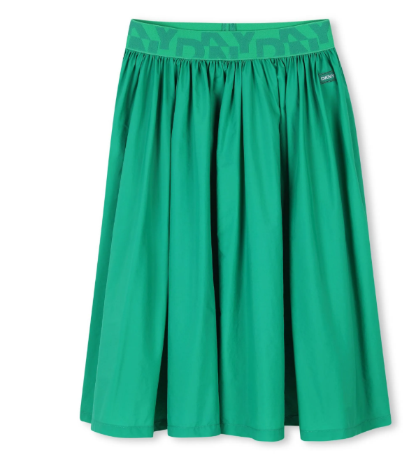 DKNY Girls Long Skirt for Teens - Size 8-16A, Flowy A-Line Midi Skirt for School, Parties & Casual Wear | Comfortable Stretch Fabric | Fashionable Youth Apparel