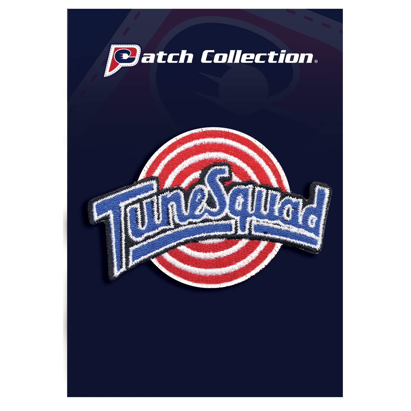 Tune Squad Basketball Team Logo Embroidered Iron On Patch - Custom DIY Applique for Jerseys, Hats, Bags - Perfect for NBA Fans & Sports Enthusiasts