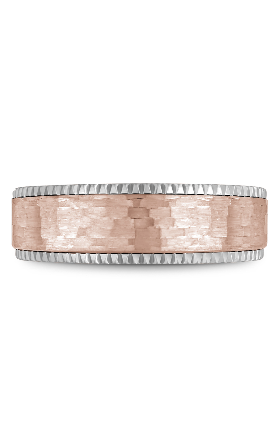 Bleu Royale Men's Wedding Band Ring - 14K White Gold Classic Comfort Fit Wedding Ring for Men - Perfect for Engagement, Anniversary & Special Occasions