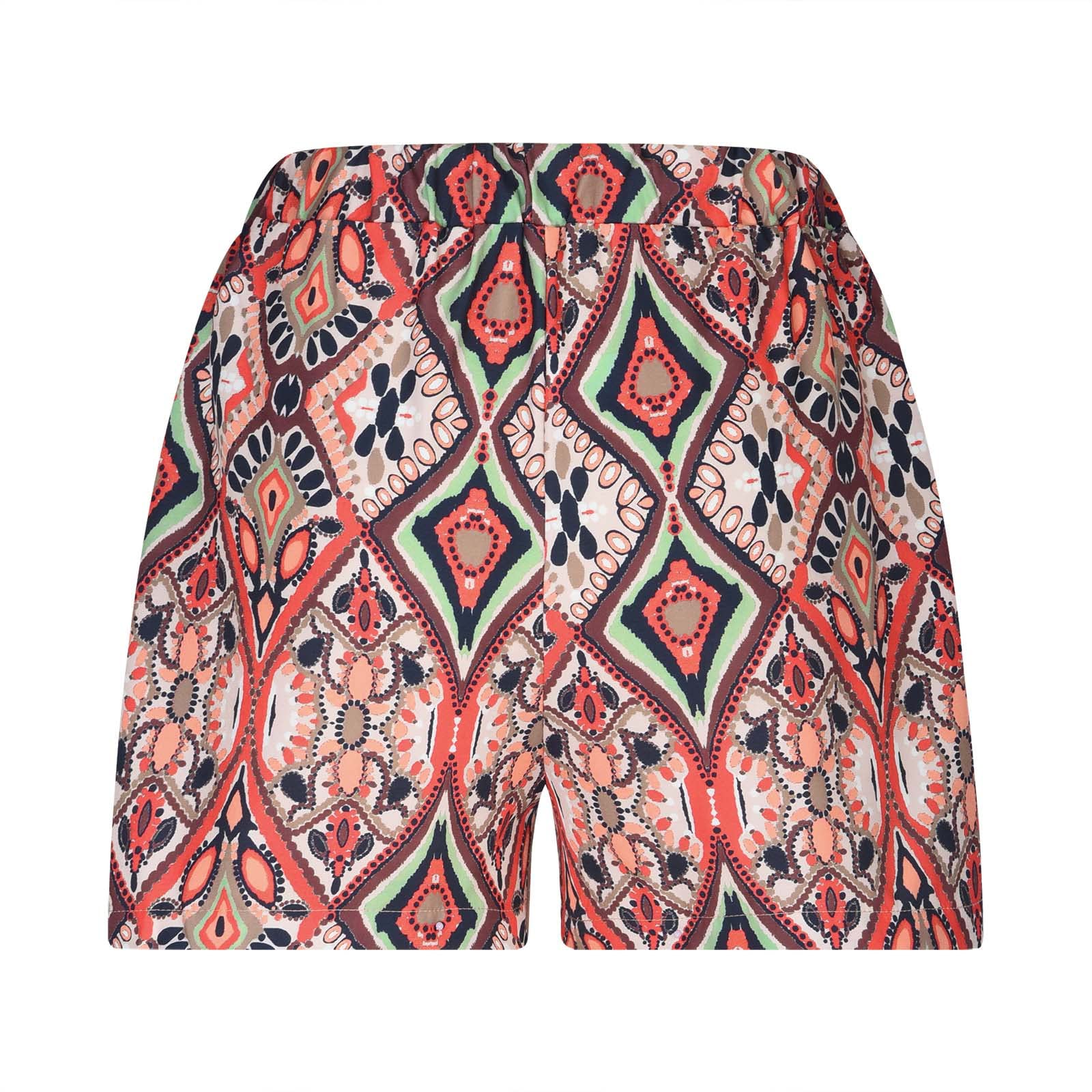 Women's Floral Beach Shorts with Pockets - Summer Casual & Tropical Print for Vacation