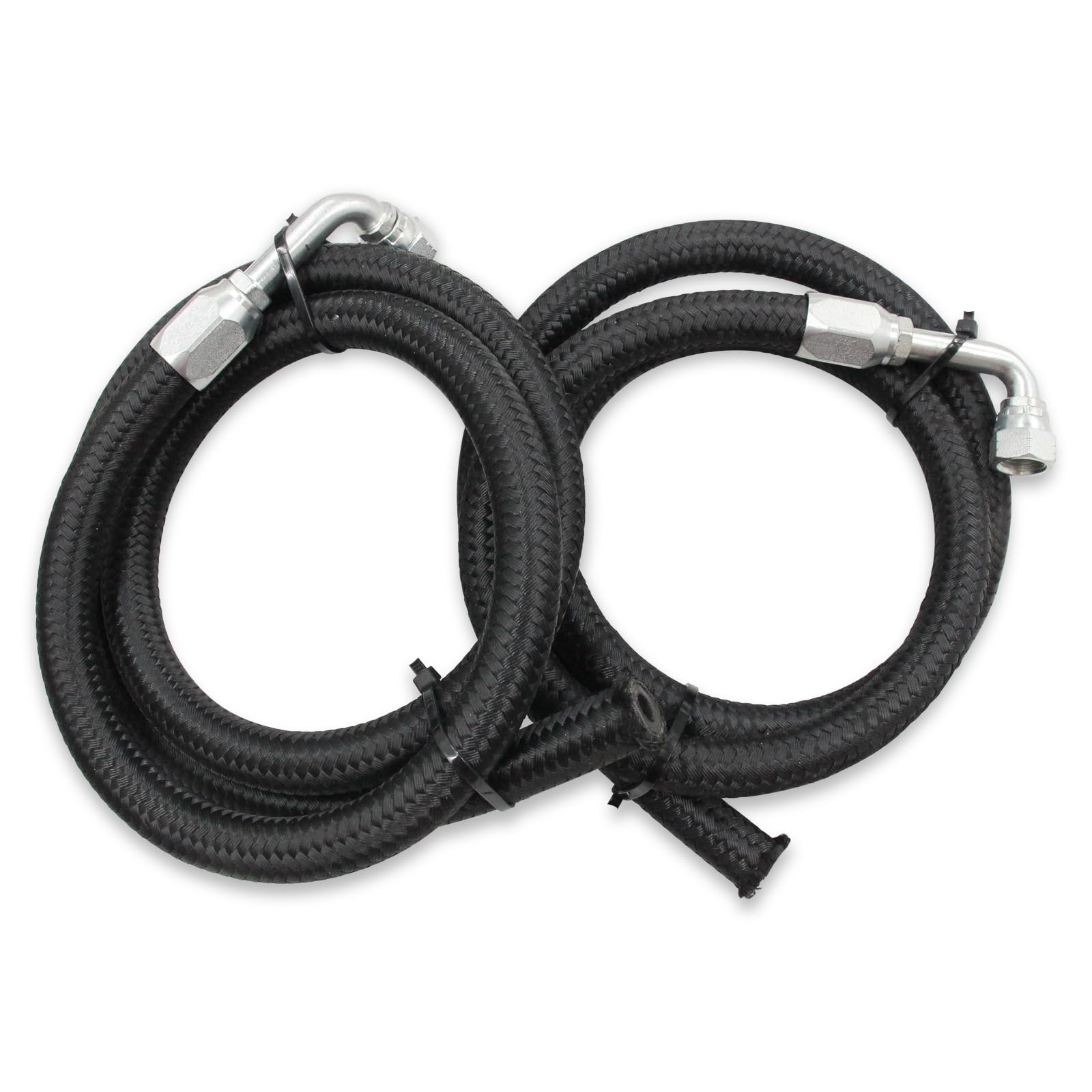 Universal Steering Hose Hookup Kit with Fittings - Compatible with Hydroboost Power Brake Booster System | Perfect for Truck, RV & Off-Road Vehicle Hydraulic Brake Upgrades