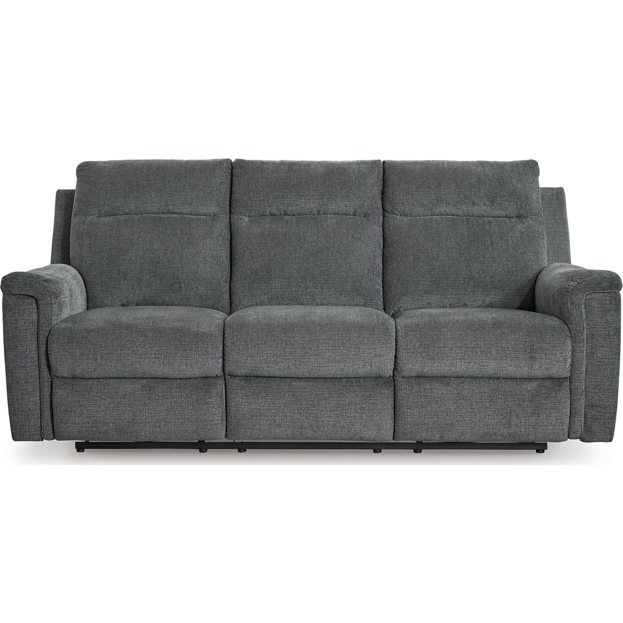 Barnsana Power Reclining Sofa - Electric Recliner Couch with USB Charging & Cup Holders | Modern Living Room Furniture for Home Theater & Relaxation