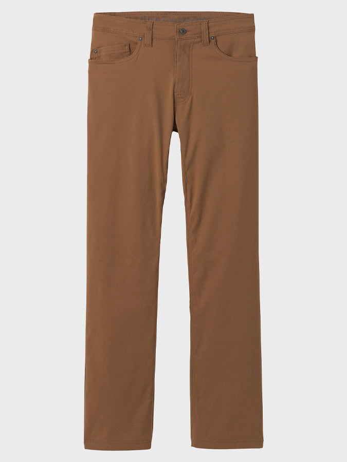 Prana Bronson Men's Trousers - Comfortable Outdoor Hiking Pants for Travel & Adventure in Sepia Brown