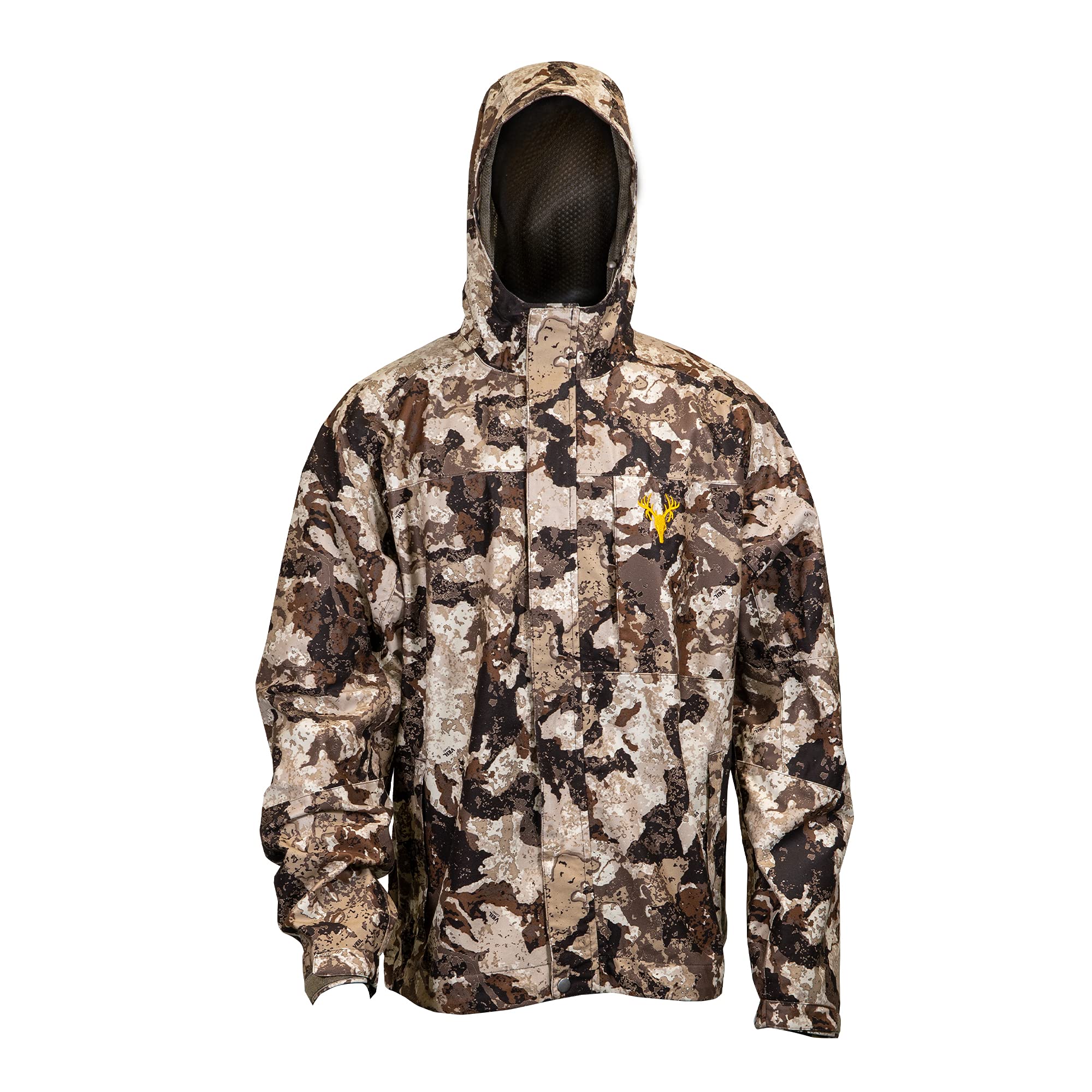 Youth Camo Rain Jacket - Waterproof, Breathable & Ultra-Light Hunting Jacket for Outdoor Activities | Perfect for Camping, Hiking & Rainy Day Adventures