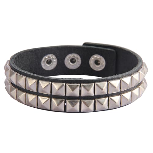 Wide Leather Bracelet