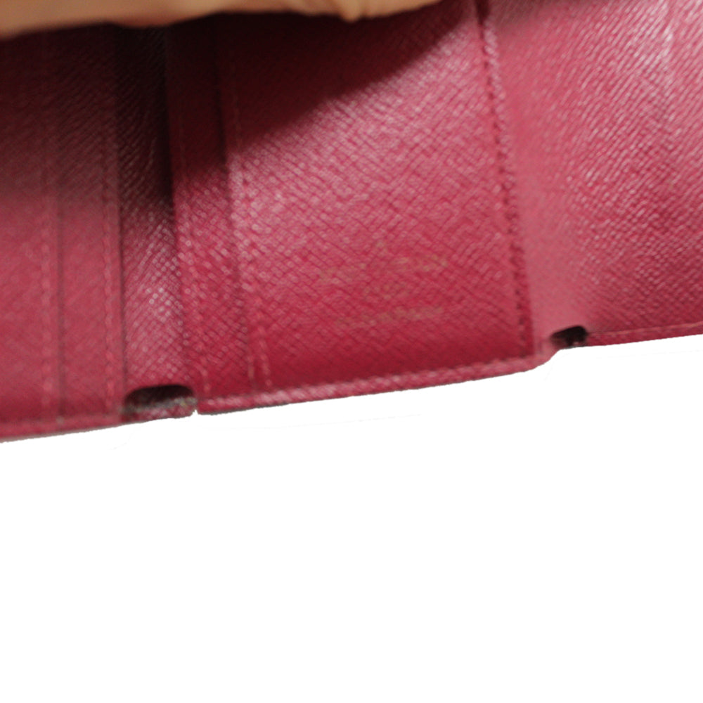 Authentic Louis Vuitton Monogram Fuchsia Victorine Wallet - Luxury Compact Women's Wallet for Everyday Use, Travel & Gifting