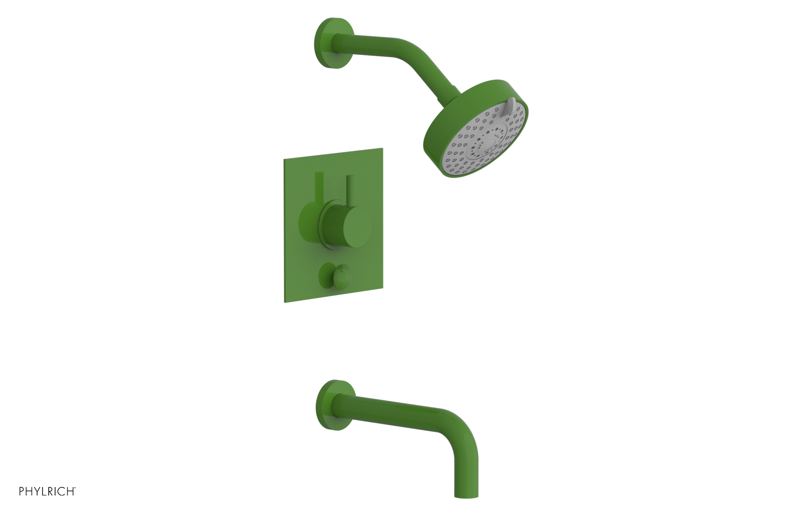 BASIC II Pressure Balance Tub and Shower Faucet Set 230S 29 - Chrome Finish for Bathroom & Shower Installation | Perfect for Modern Home Renovation and Spa-Like Experience