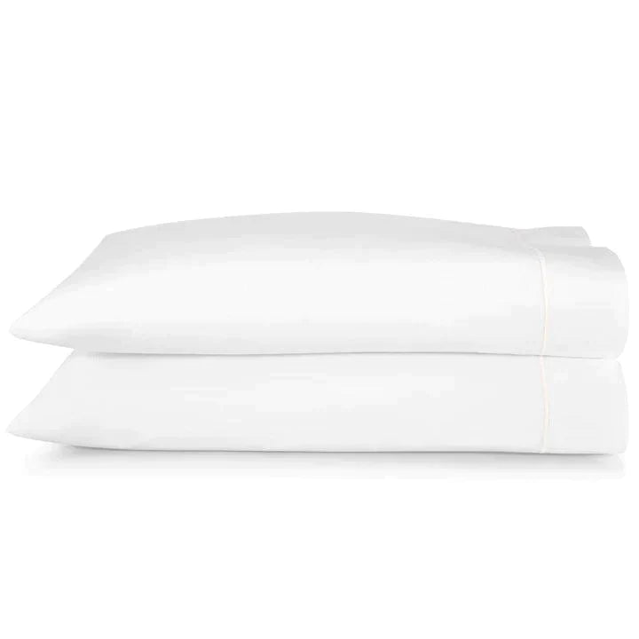 Luxury Embroidered Percale Pillowcases Set of 2 - 100% Cotton Hotel Quality Bedding for Ultimate Comfort - Perfect for Master Bedroom, Guest Room & Home Decor