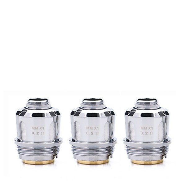 GeekVape Alpha Tank Replacement Coils 3-Pack - 0.4ohm Mesh Coils for GeekVape Aegis & L200 Kits - Perfect for Vaping Enthusiasts & Cloud Chasing