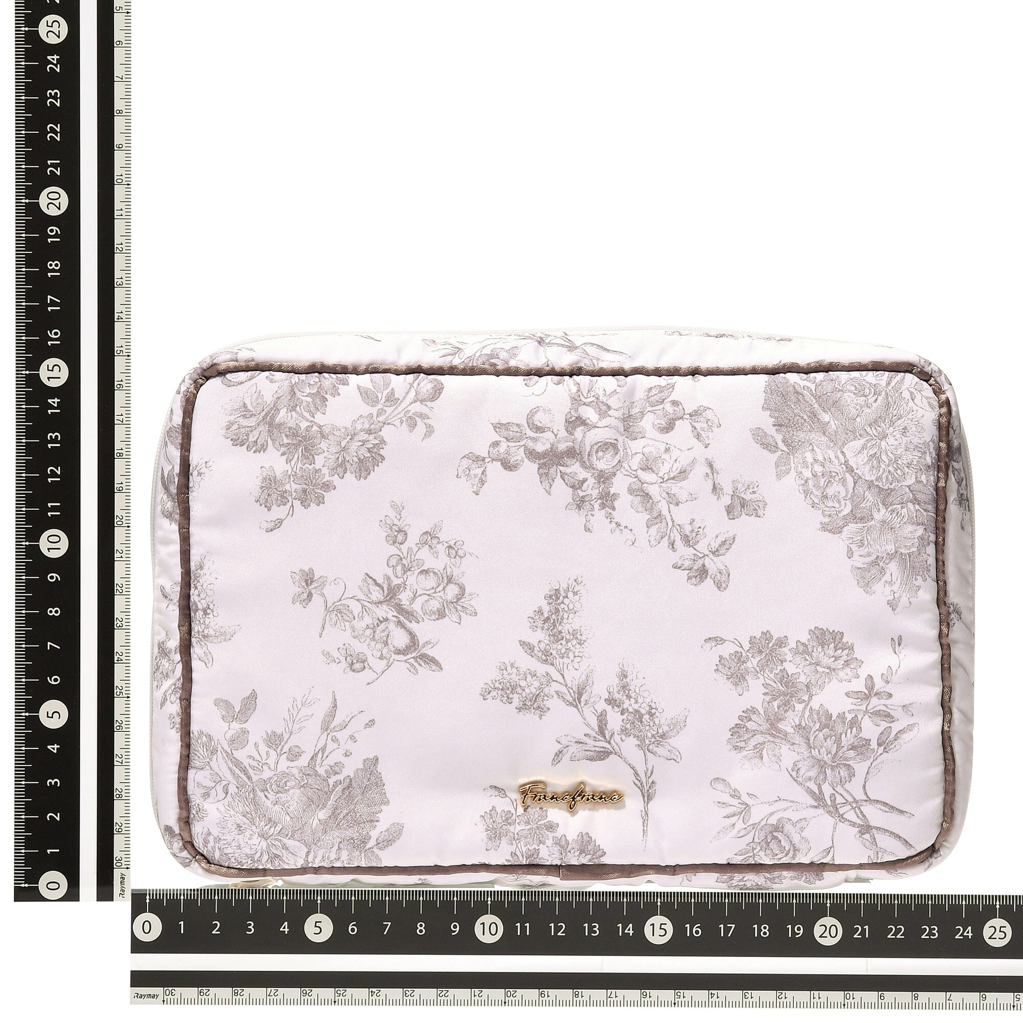 Classic Light Pink Flower Hanging Pouch - Elegant Wall Decor for Living Room, Bedroom, or Office | Perfect for Storage and Home Organization