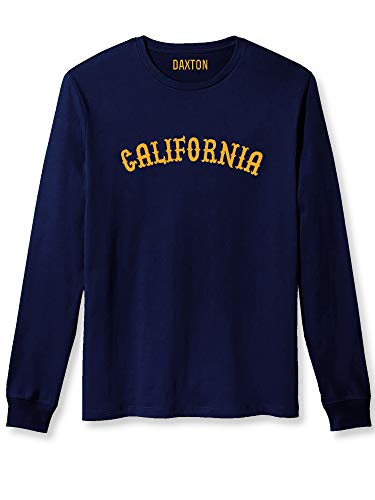 Navy Tee Gold Font