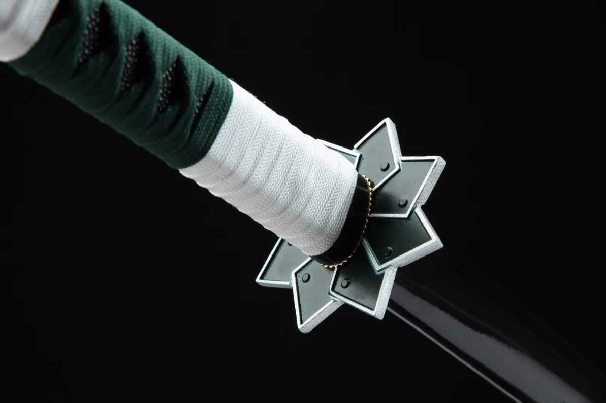 Authentic Samurai Katana Sword - Hand-Forged Medium Carbon Steel Blade - Real Ghost Katana for Martial Arts, Cosplay & Collectors - Perfect for Training, Display & Japanese Culture Enthusiasts