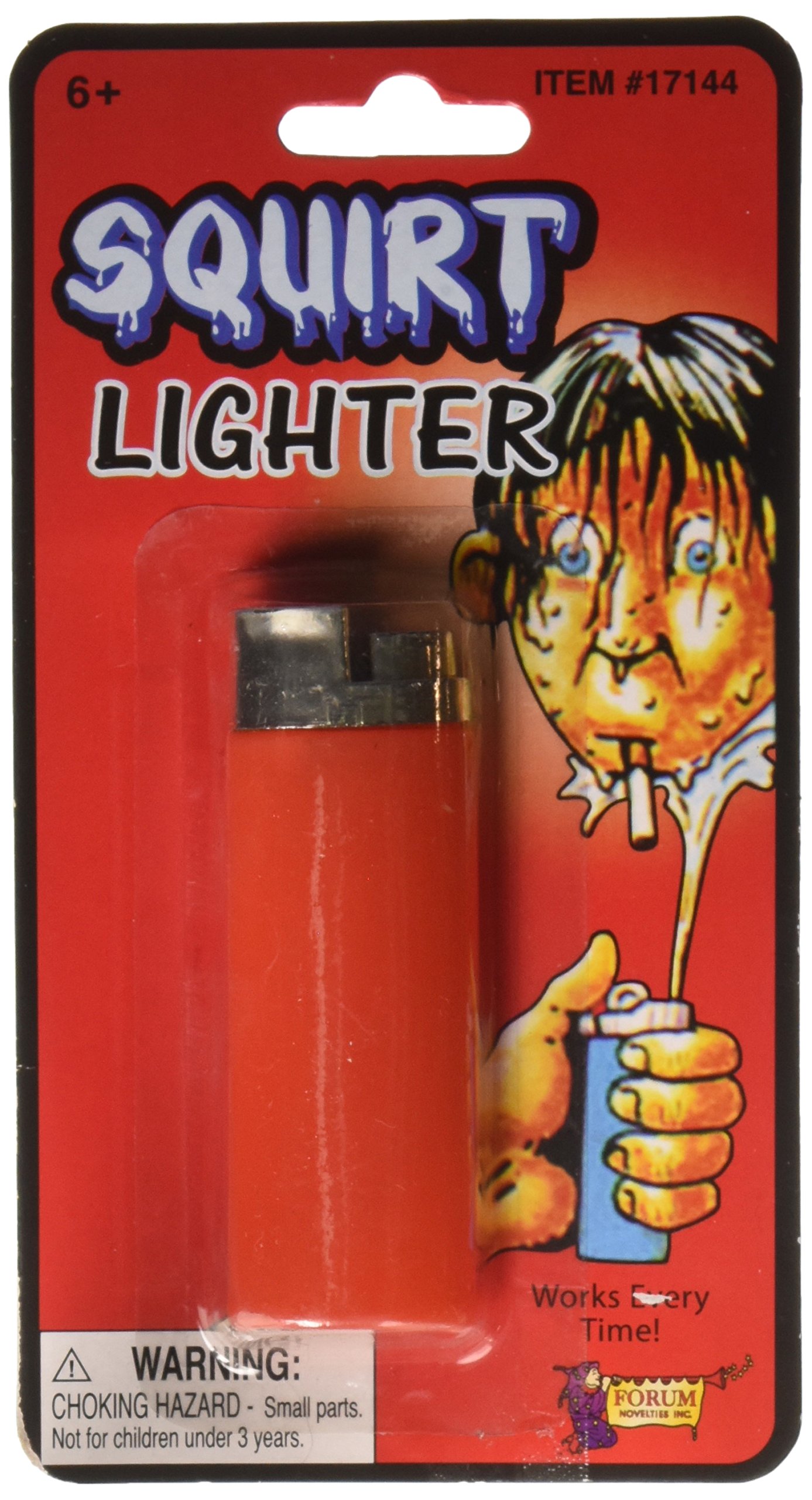 Forum Novelties Squirt Lighter - Fun Water Gun Toy for Kids & Adults - Perfect for Pool Parties, Beach Outings and Summer Fun